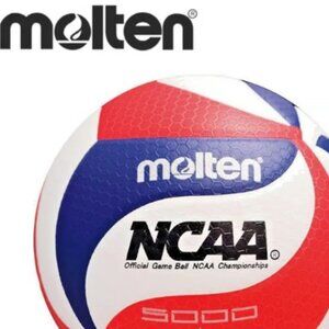 Molten V5M5000-3N Flistatec NCAA Volleyball - Red/White/Blue- PU Microfiber Ball